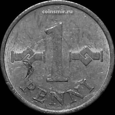 1 пенни 1973 Финляндия.