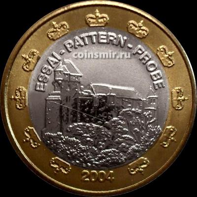 1 евро 2004 Лихтенштейн. Европроба. Ceros.