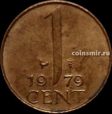 1 цент 1979 Нидерланды. Петух.