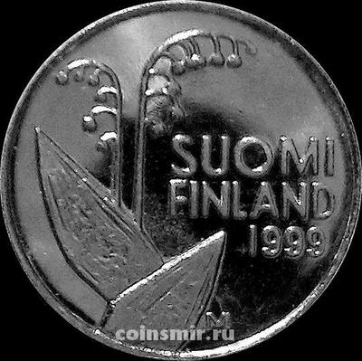 10 пенни 1999 М Финляндия. Ландыш.