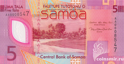 5 тал 2023 Самоа.