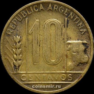 10 сентаво 1946 Аргентина.