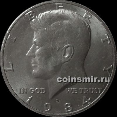 1/2 доллара 1984 D США. Джон Кеннеди.