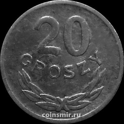 20 грошей 1969 Польша.
