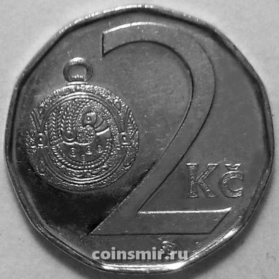 2 кроны 2004 Чехия.