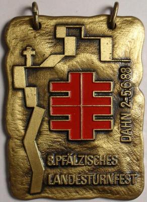 Медаль Пфальцский фестиваль. Германия.