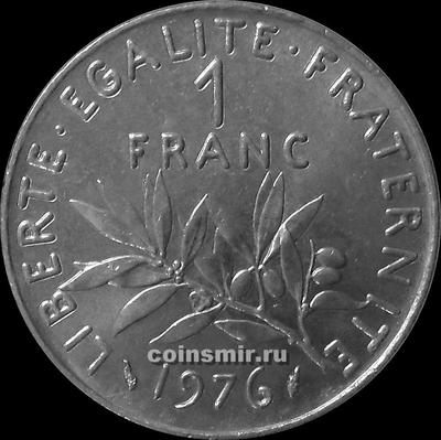 1 франк 1976 Франция.