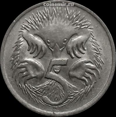 5 центов 1979 Австралия. Ехидна.