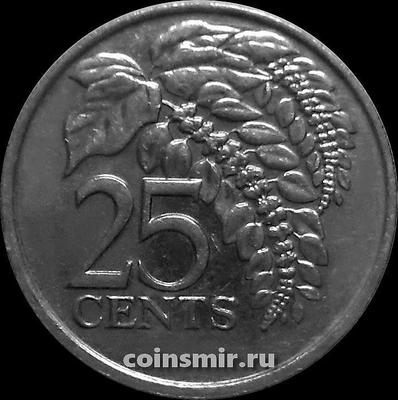 25 центов 1999 Тринидад и Тобаго.