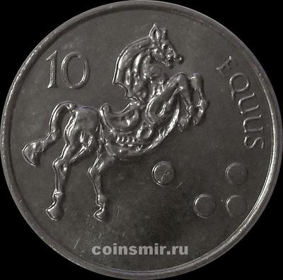 10 толаров 2004 Словения. (в наличии 2000 год)