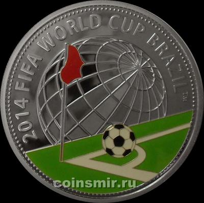 10 рублей 2013 Беларусь. Чемпионат мира по футболу 2014 в Бразилии.