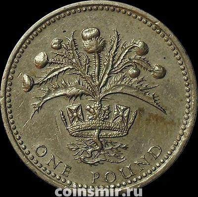 1 фунт 1989 Великобритания.