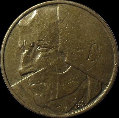 5 франков 1986 Бельгия. BELGIE.