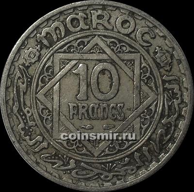 10 франков 1947 Марокко.