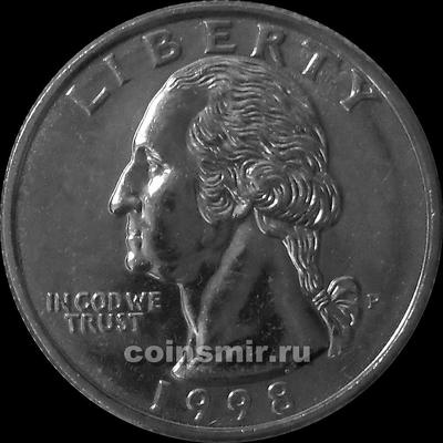 25 центов 1988 Р США. Джордж Вашингтон.