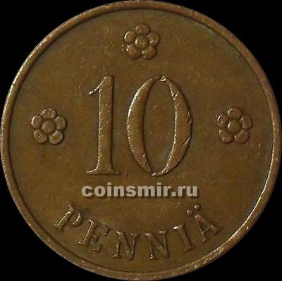 10 пенни 1936 Финляндия.