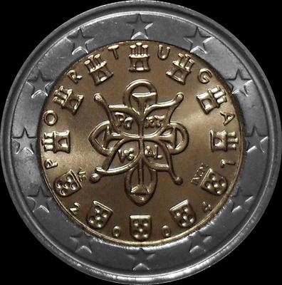 2 евро 2004 Португалия.