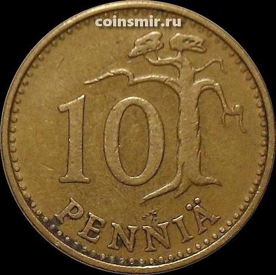 10 пенни 1963 S Финляндия.
