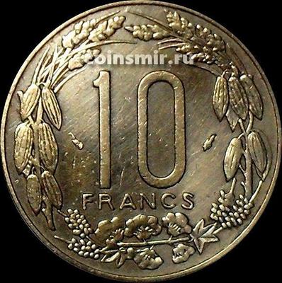 10 франков 1977 Центральная Африка.