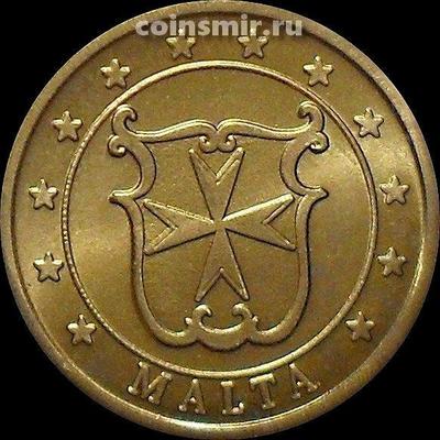 10 евроцентов 2006 Мальта. Мальтийский крест. Европроба. Specimen.