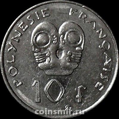10 франков 2002 Французская Полинезия.