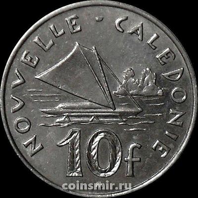 10 франков 2012 Новая Каледония.