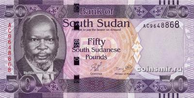 50 фунтов 2011 Южный Судан.