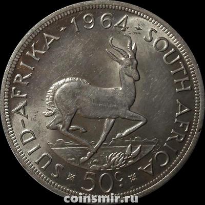 50 центов 1964 Южная Африка. ЮАР. Газель.