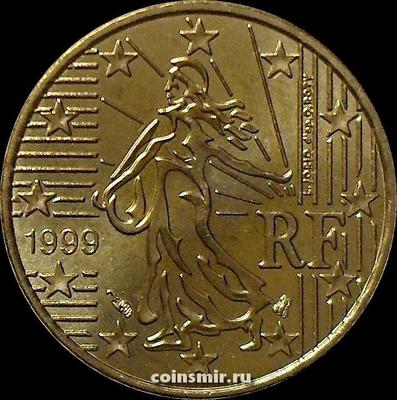 10 евроцентов 1999 Франция. аUNC
