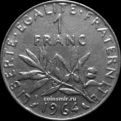 1 франк 1964 Франция.