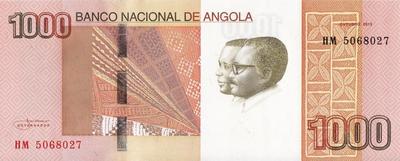 1000 кванз 2012 (2013) Ангола.