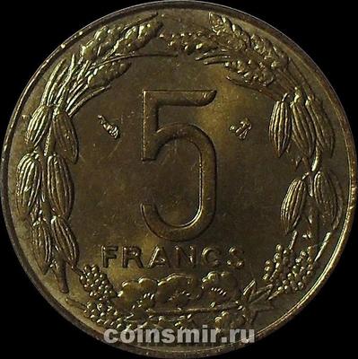 5 франков 1998 Центральная Африка.