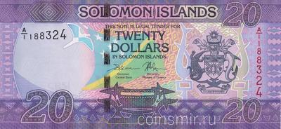 20 долларов 2017 Соломоновы острова.