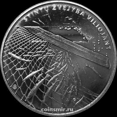 1,5 евро 2019 Литва. Ловля корюшки.