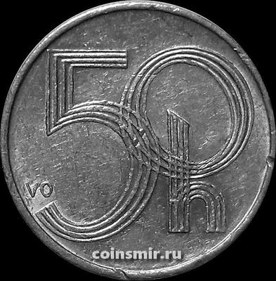 50 геллеров 2001 b’ Чехия.