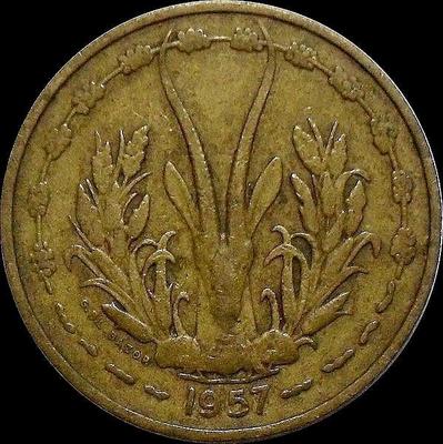 25 франков 1957 Того. Французская западная Африка.