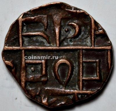 1/2 рупии 1835-1910 Бутан. (13)