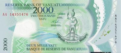 2000 вату 2014 Вануату.