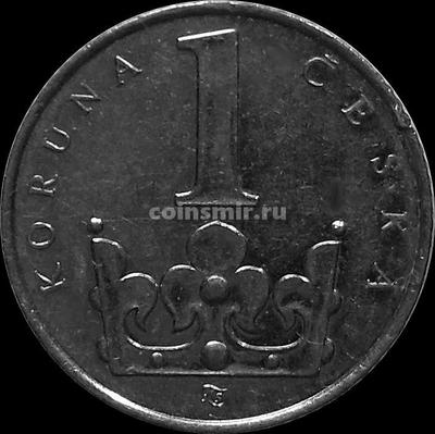 1 крона 1995 Чехия.