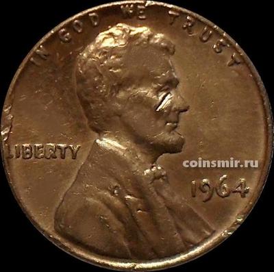 1 цент 1964 США. Линкольн.