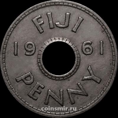 1 пенни 1961 Фиджи.