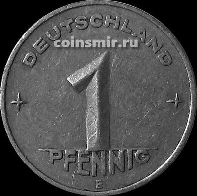 1 пфенниг 1952 Е Германия ГДР.