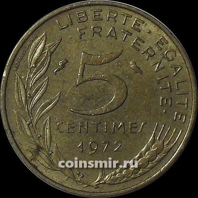 5 сантимов 1972 Франция.