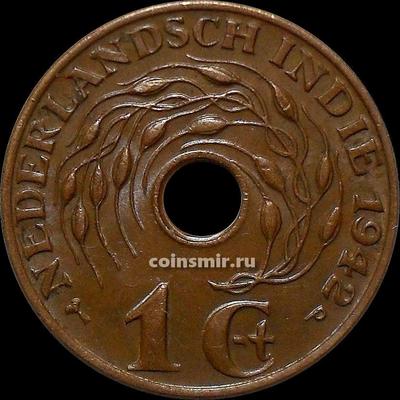 1 цент 1942 Р Нидерландская Индия.