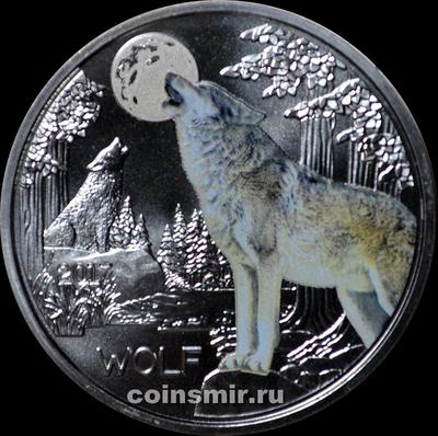 3 евро 2017 Австрия. Волк.