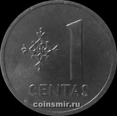 1 цент 1991 Литва.
