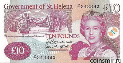 10 фунтов 2004 остров Святой Елены.
