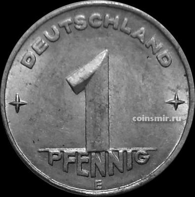 1 пфенниг 1949 Е Германия ГДР. VF