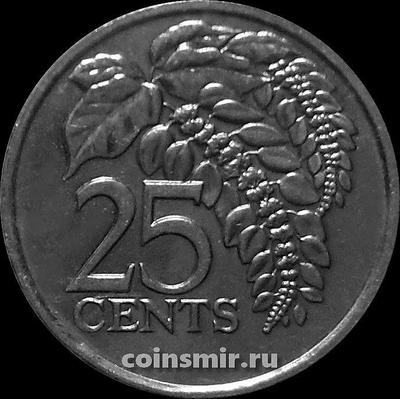 25 центов 1997 Тринидад и Тобаго.