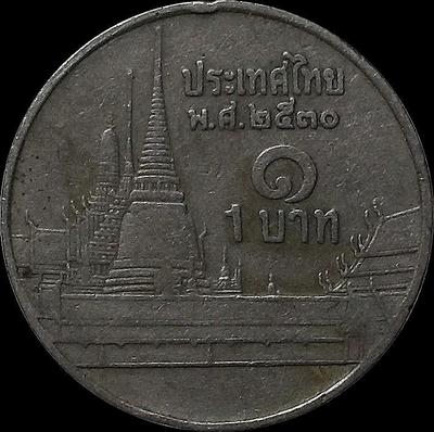 1 бат 1987 Таиланд.